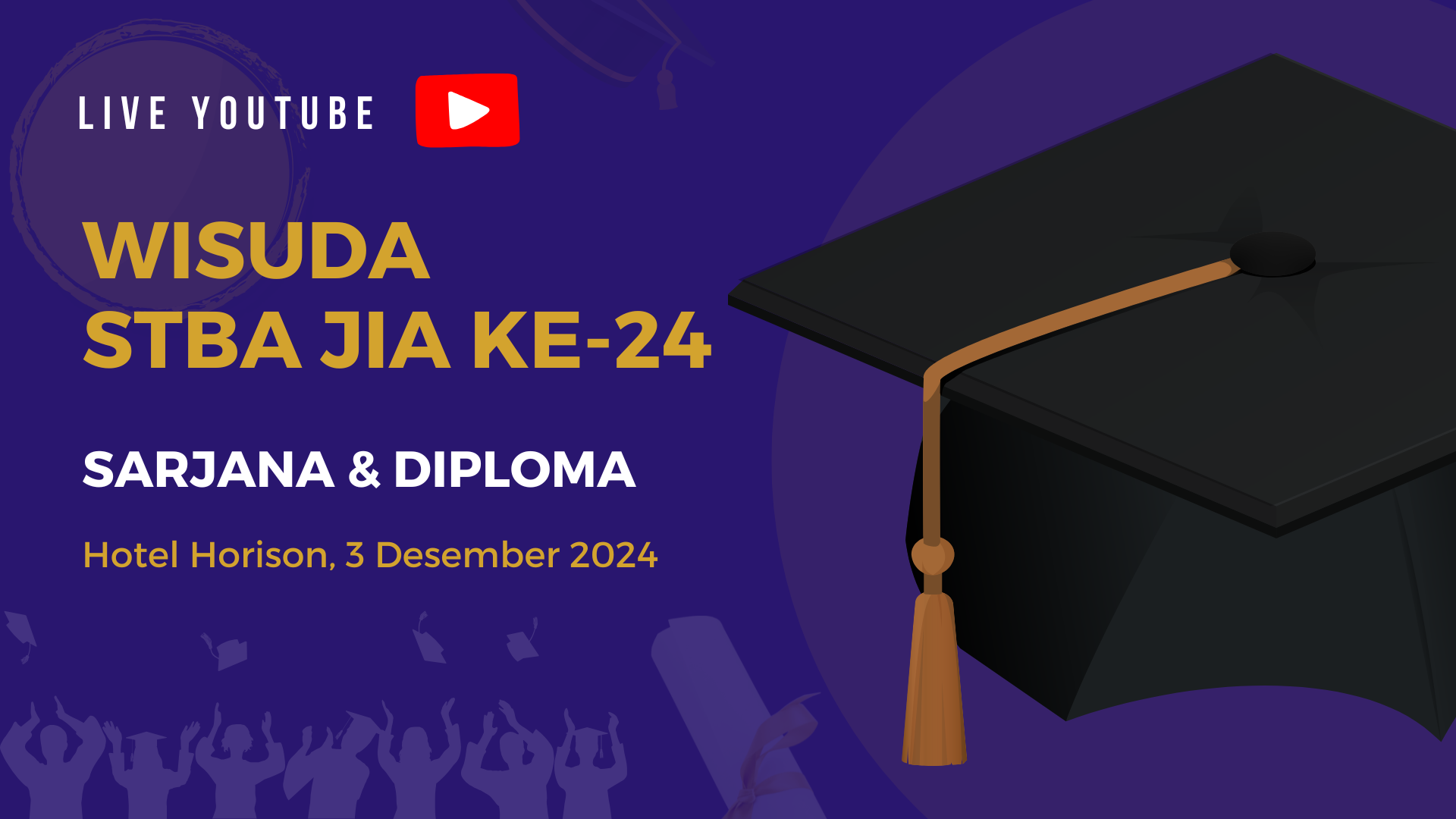 Wisuda STBA JIA ke-24