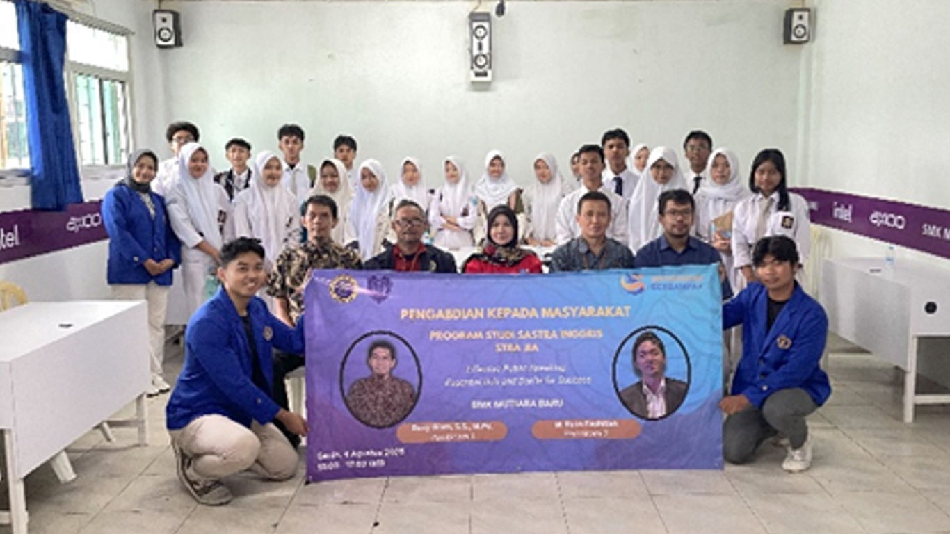 PKM "Essential Public Speaking: Essential Do’s and Don’ts for Success" di SMK Mutiara Baru Bekasi