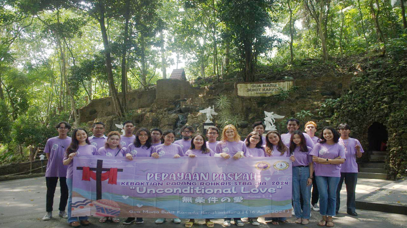 Ibadah Padang di Goa Maria dalam Memperingati Hari Raya Paskah 2024